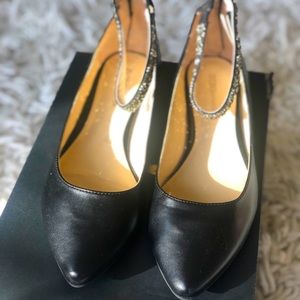 BCBG Crystal Ballet Flats